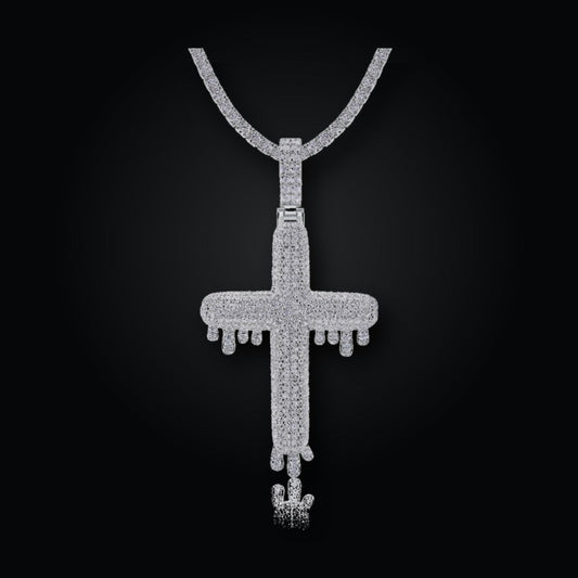 Iced Pendant | Moissanite