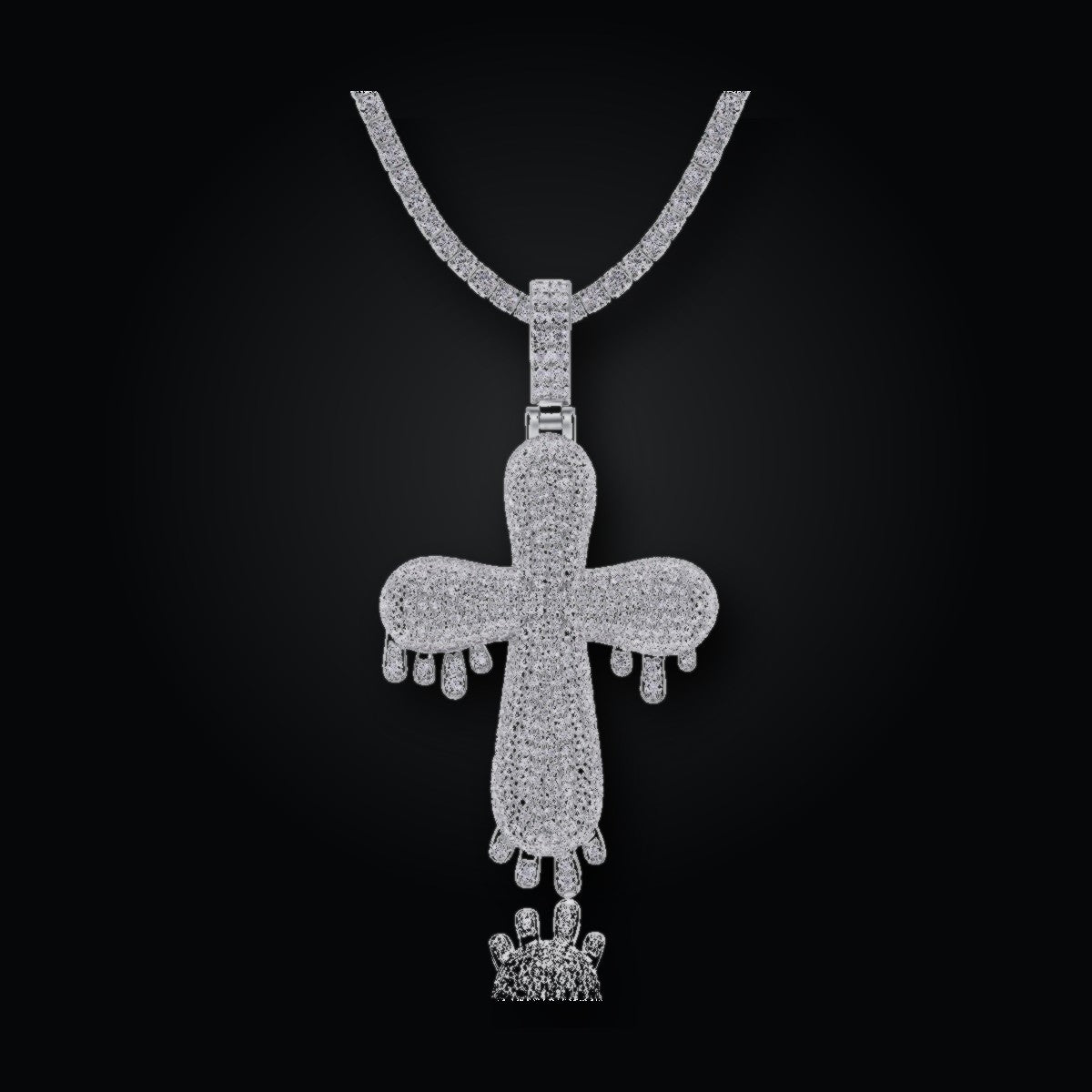 Iced Pendant | Moissanite
