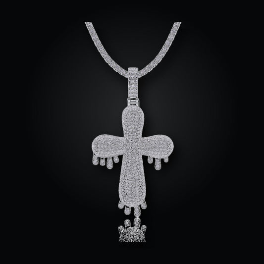 Iced Pendant | Moissanite