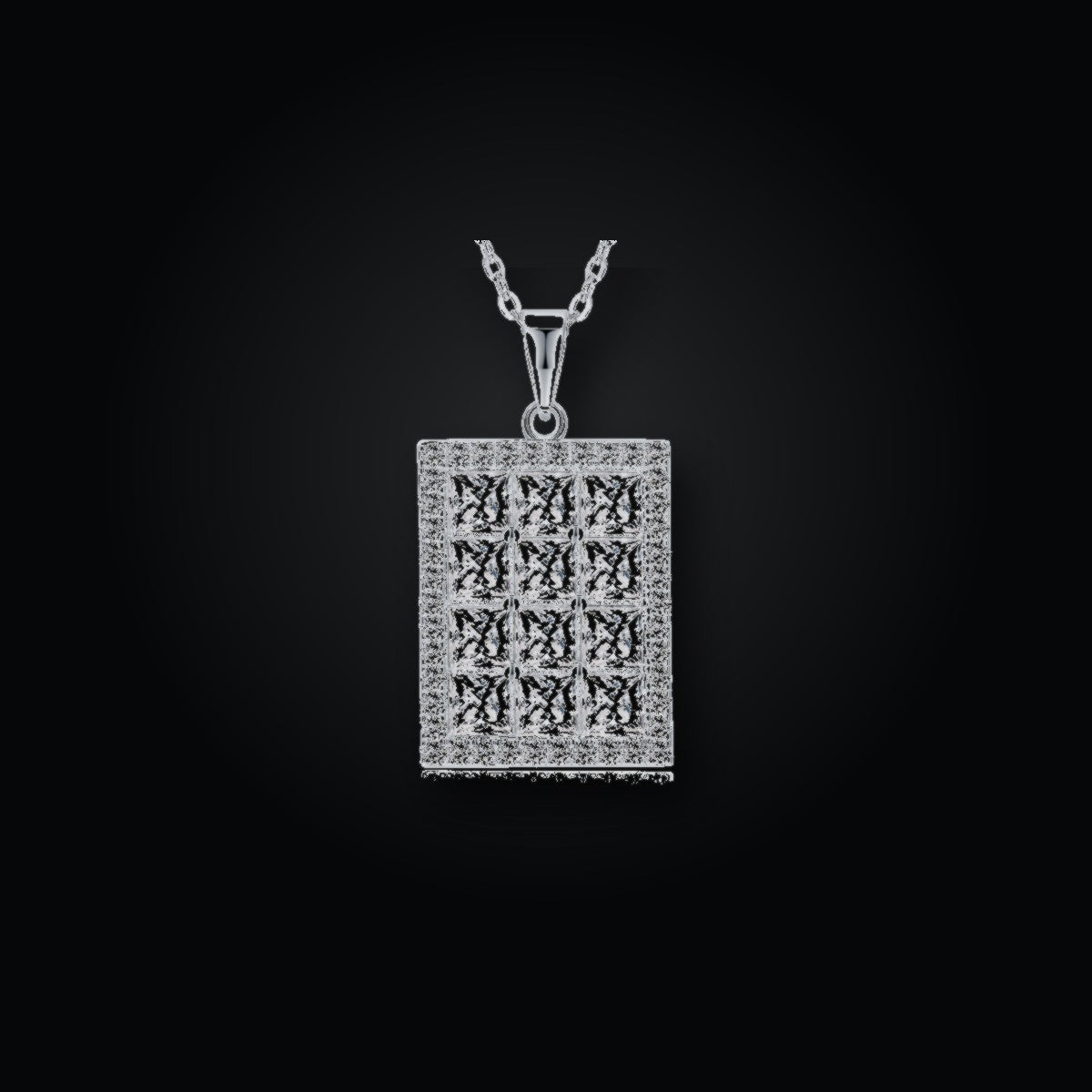 Iced Pendant | Moissanite