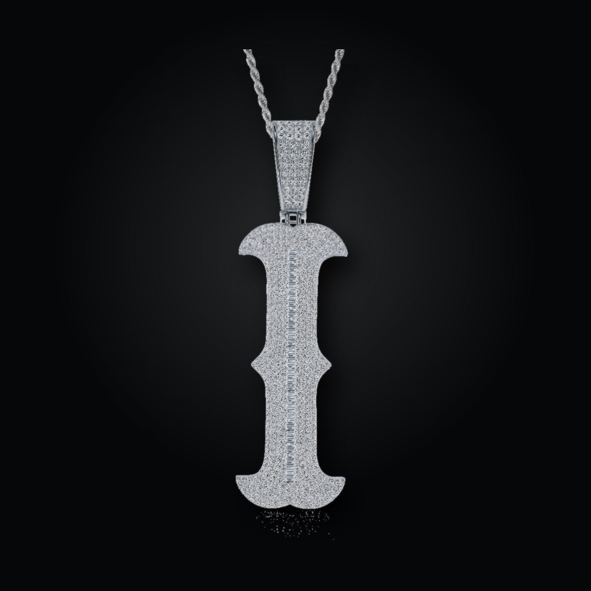 Iced Pendant | Moissanite
