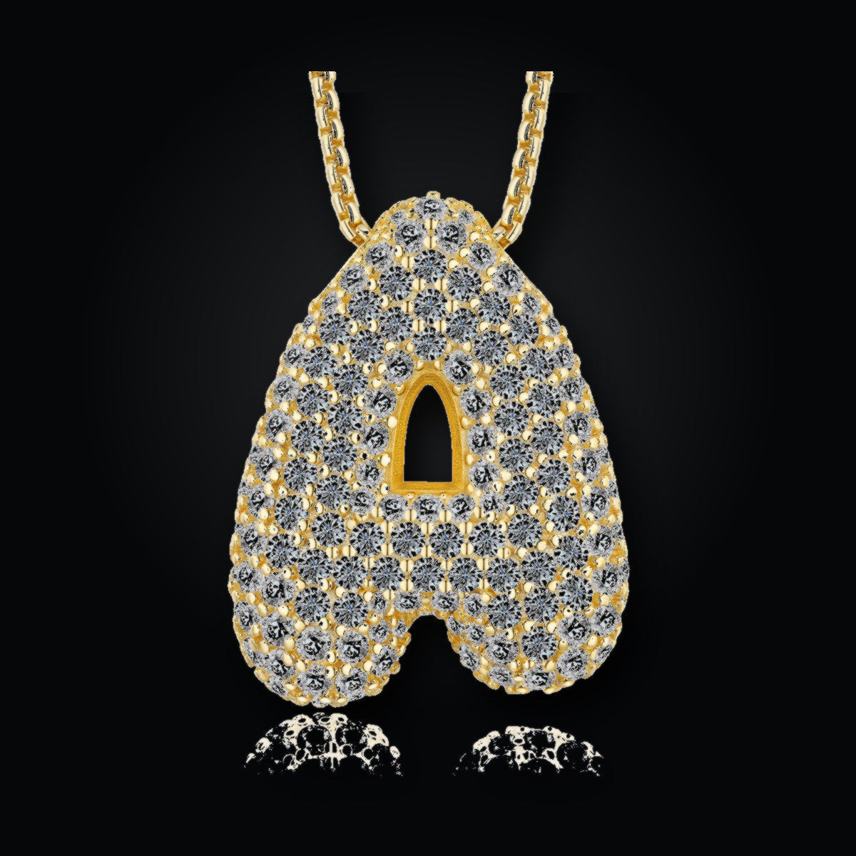 Iced Pendant | Moissanite