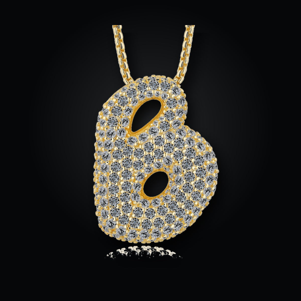 Iced Pendant | Moissanite