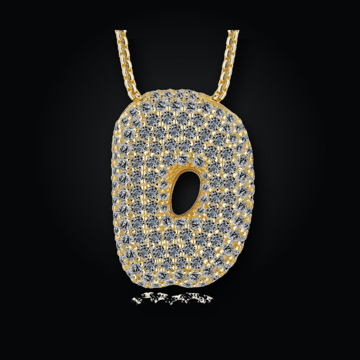 Iced Pendant | Moissanite
