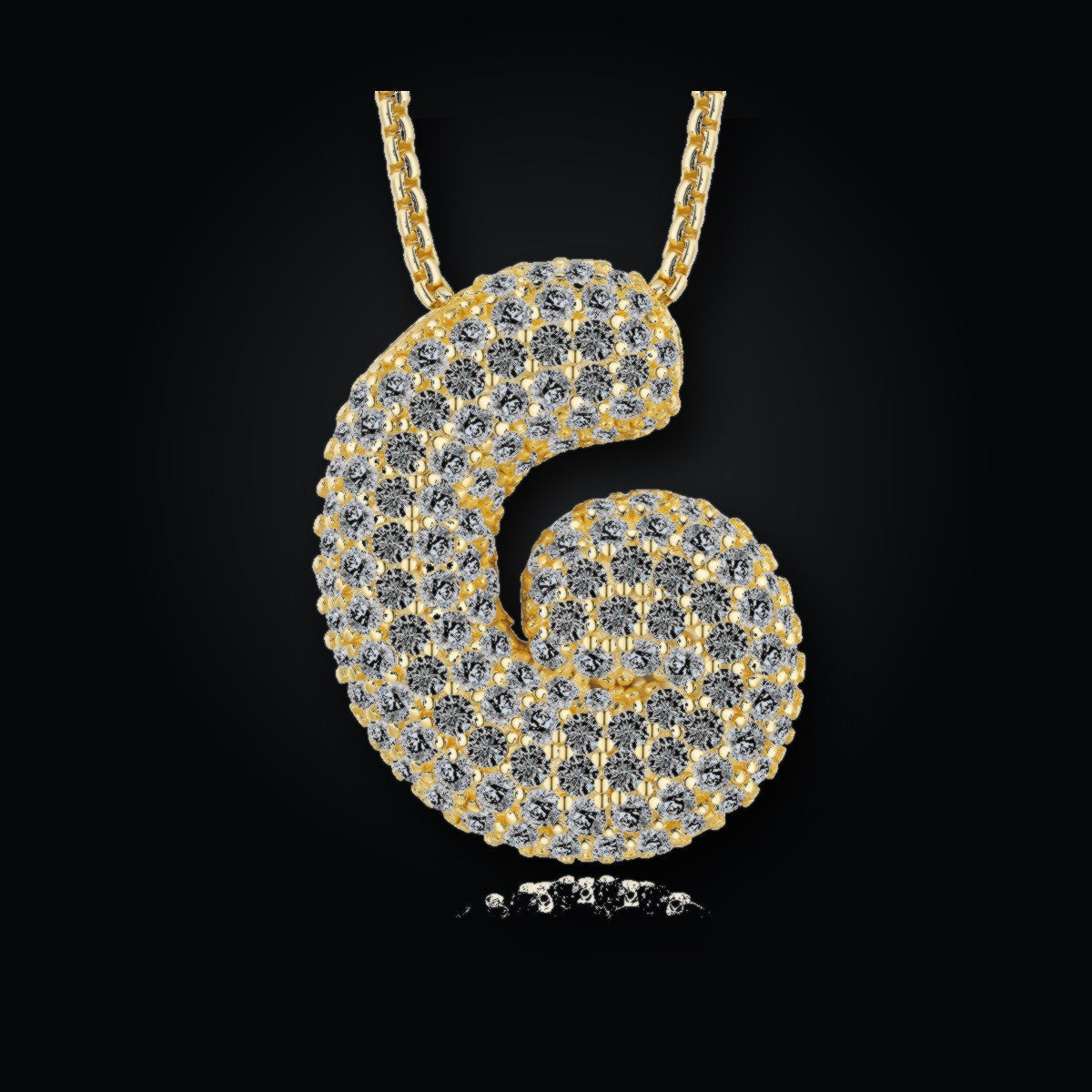 Iced Pendant | Moissanite