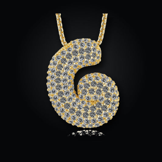 Iced Pendant | Moissanite