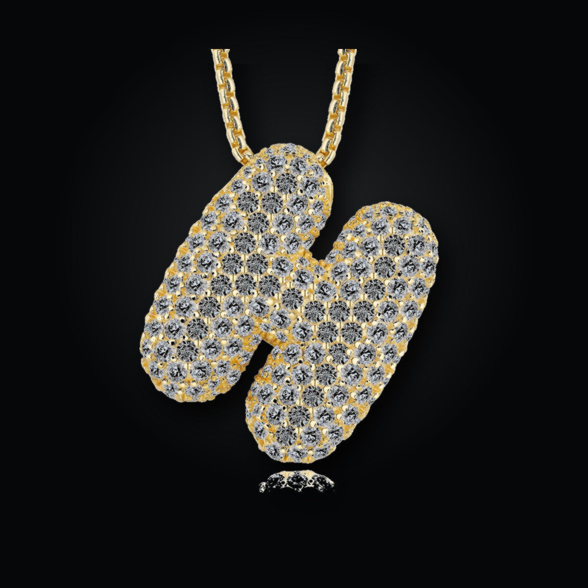 Iced Pendant | Moissanite