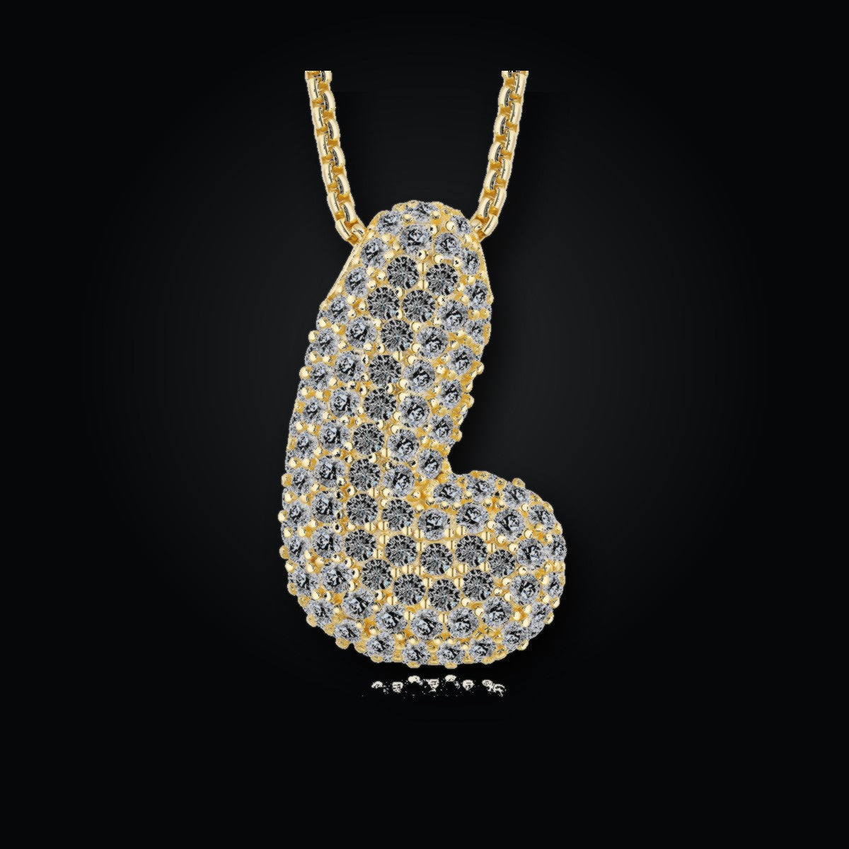 Iced Pendant | Moissanite