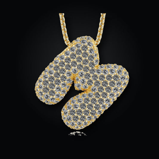 Iced Pendant | Moissanite