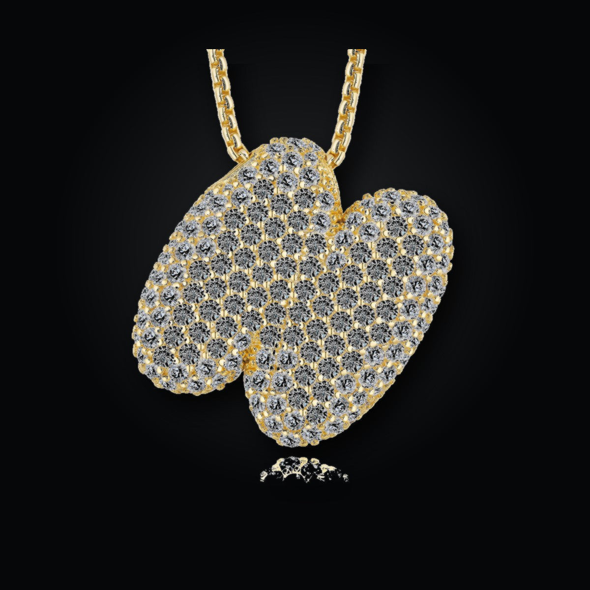 Iced Pendant | Moissanite
