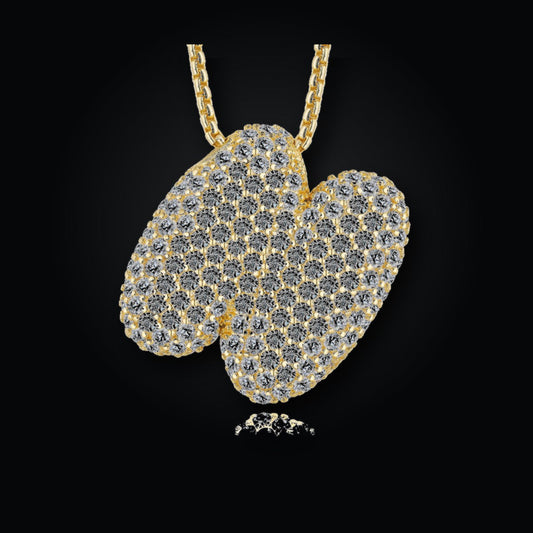Iced Pendant | Moissanite
