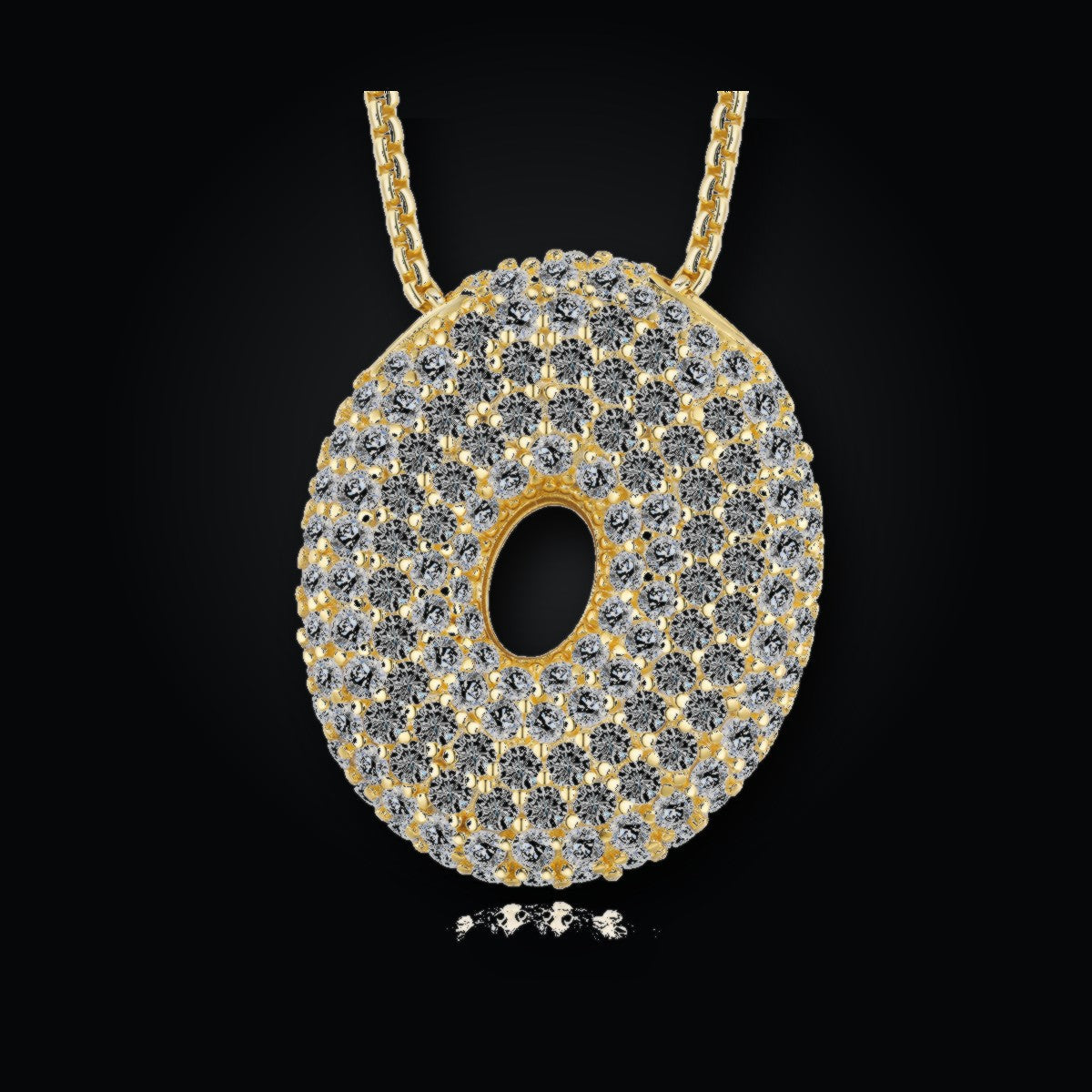 Iced Pendant | Moissanite