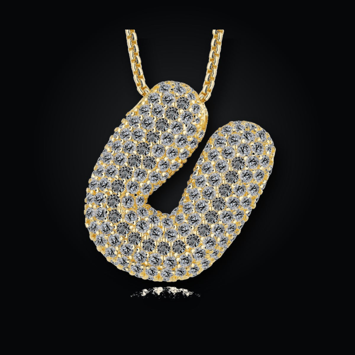 Iced Pendant | Moissanite