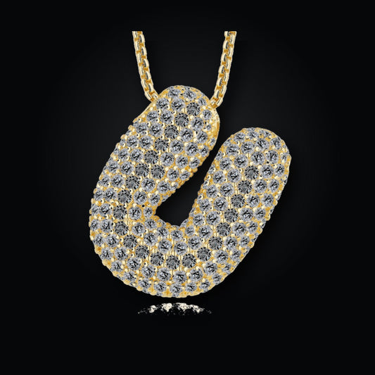 Iced Pendant | Moissanite