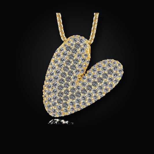 Iced Pendant | Moissanite