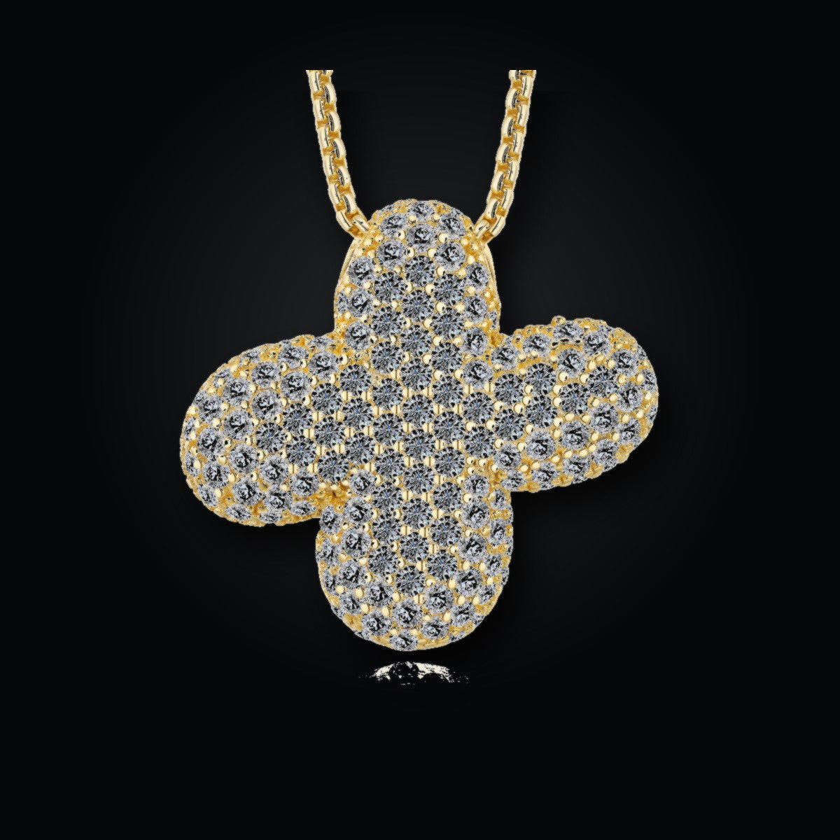 Iced Pendant | Moissanite