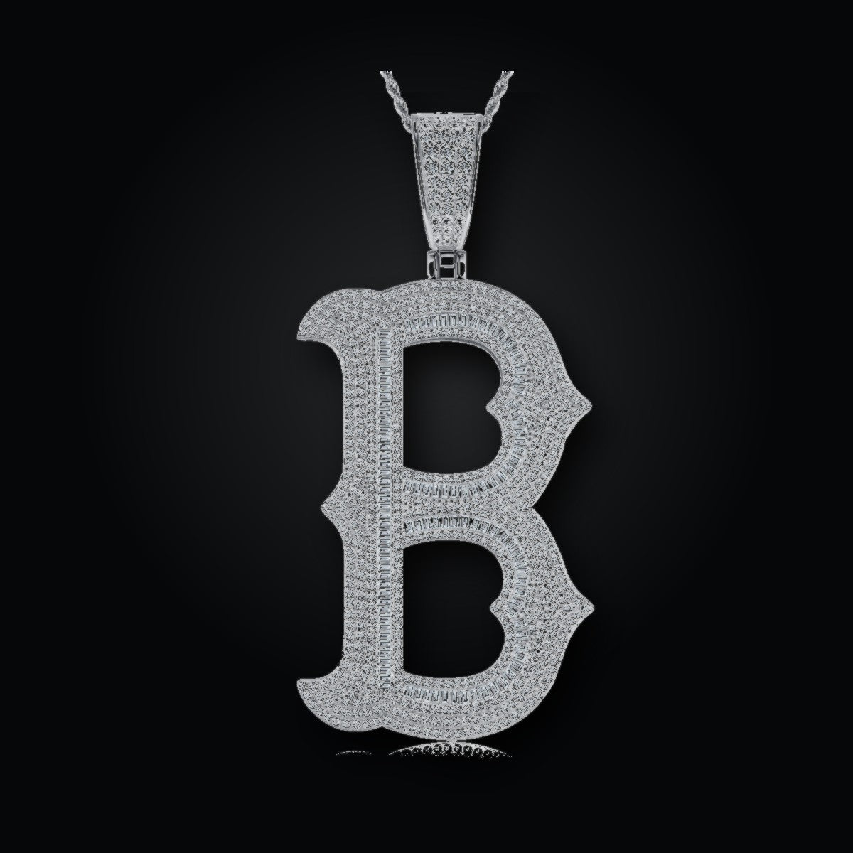 Iced Pendant | Moissanite