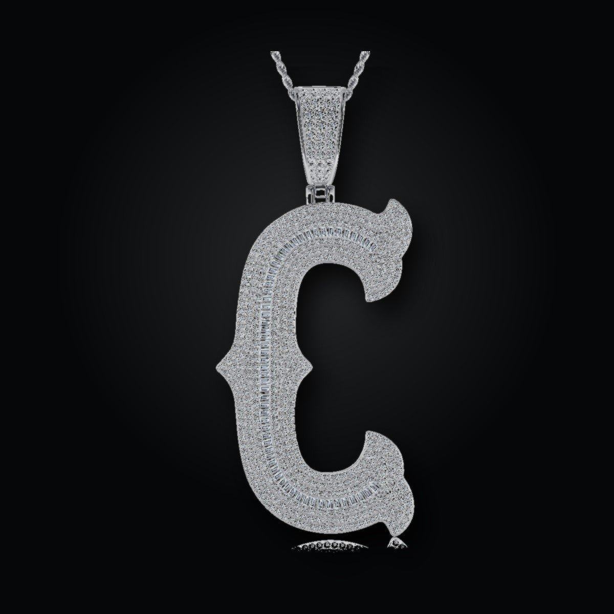 Iced Pendant | Moissanite