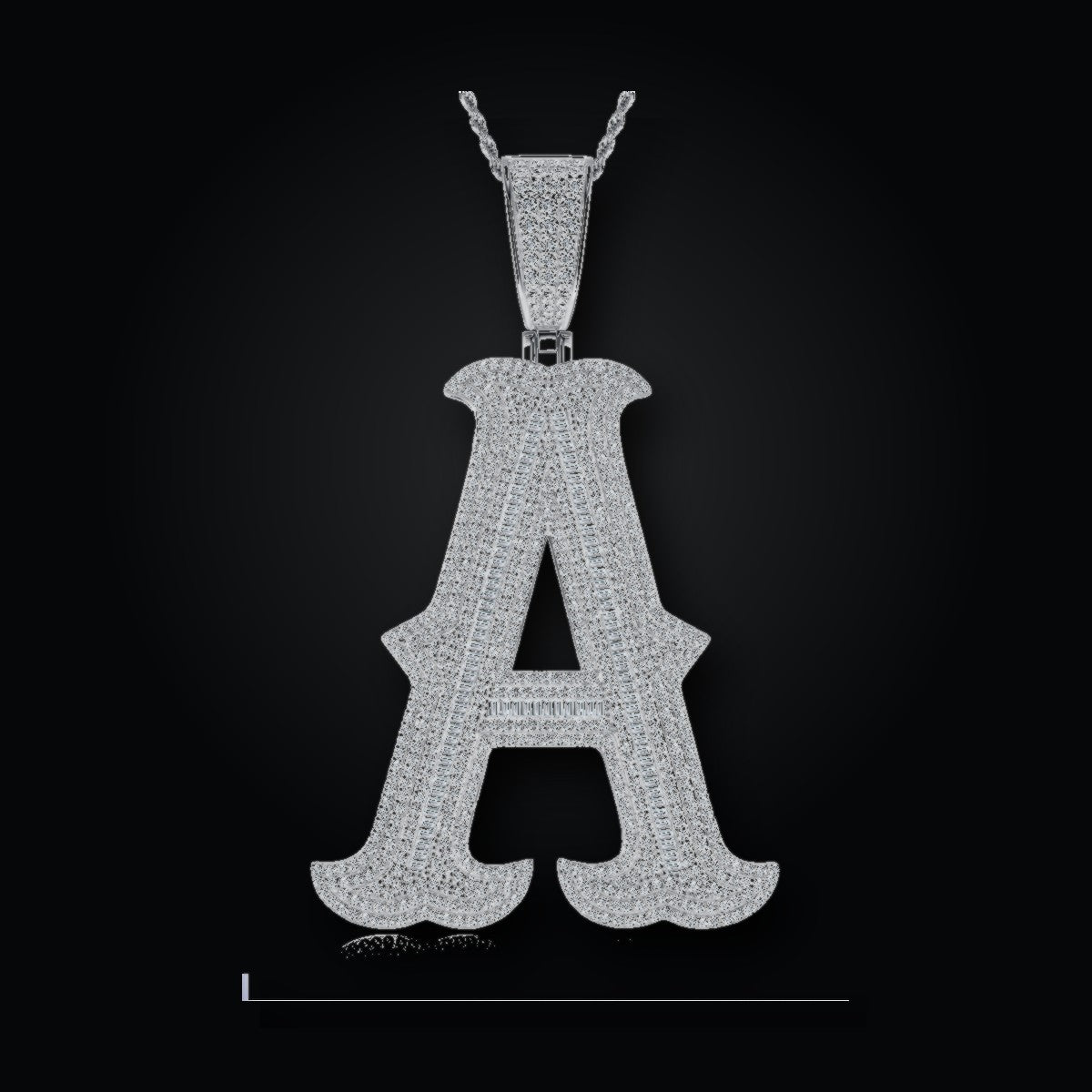 Iced Pendant | Moissanite