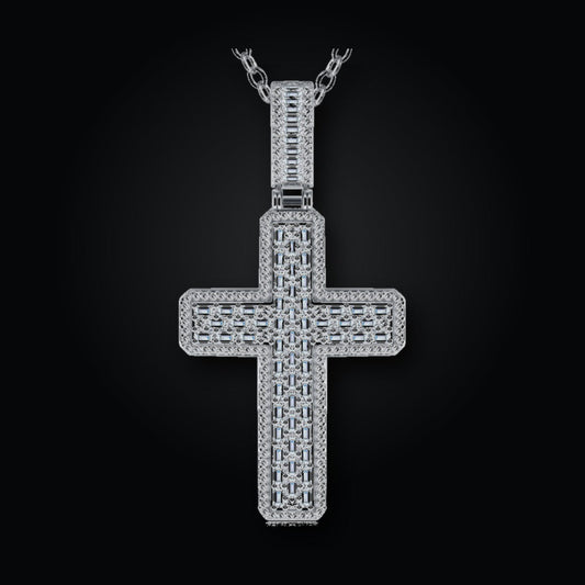 Iced Pendant | Moissanite