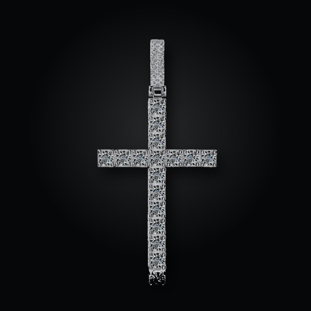 Iced Pendant | Moissanite