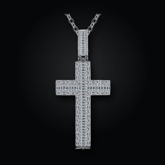 Iced Pendant | Moissanite