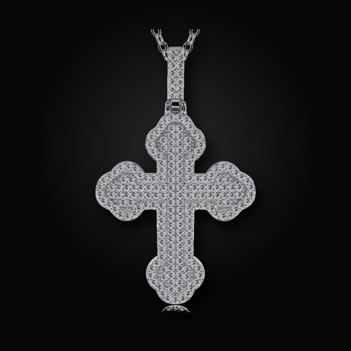 Iced Pendant | Moissanite