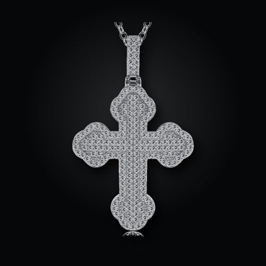 Iced Pendant | Moissanite