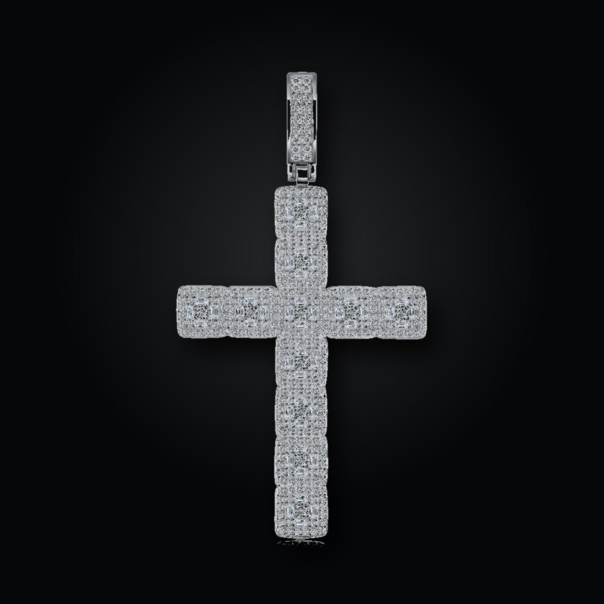 Iced Pendant | Moissanite