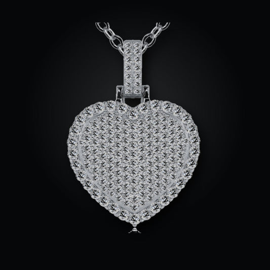 Iced Pendant | Moissanite