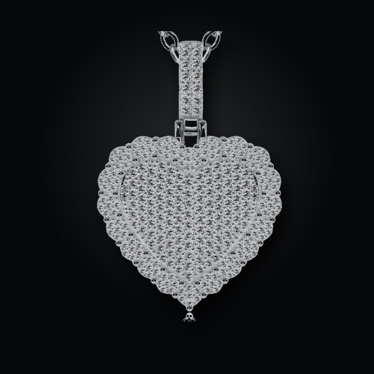 Iced Pendant | Moissanite