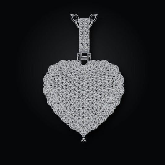 Iced Pendant | Moissanite