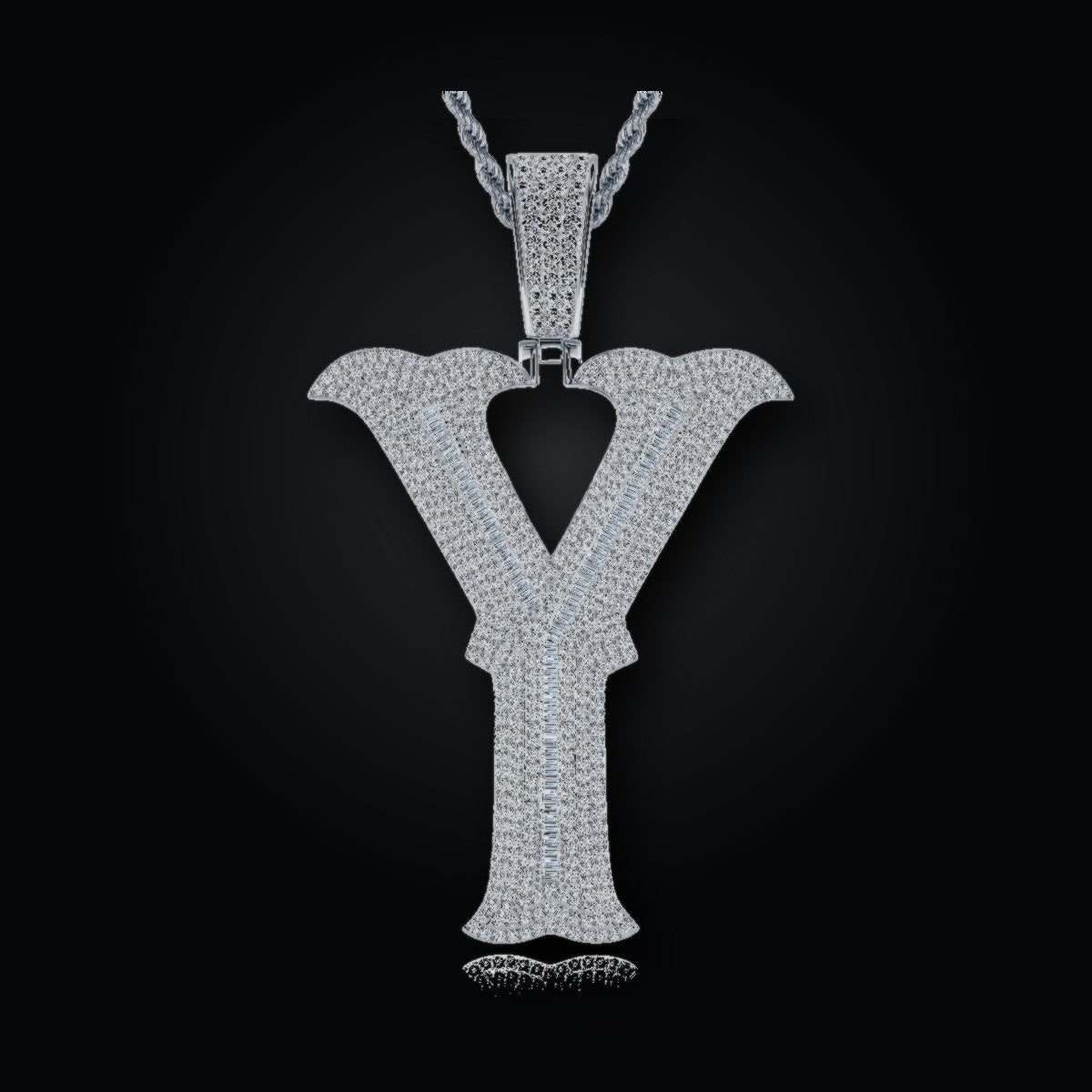 Iced Pendant | Moissanite