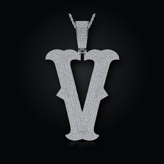 Iced Pendant | Moissanite