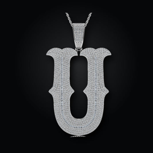 Iced Pendant | Moissanite
