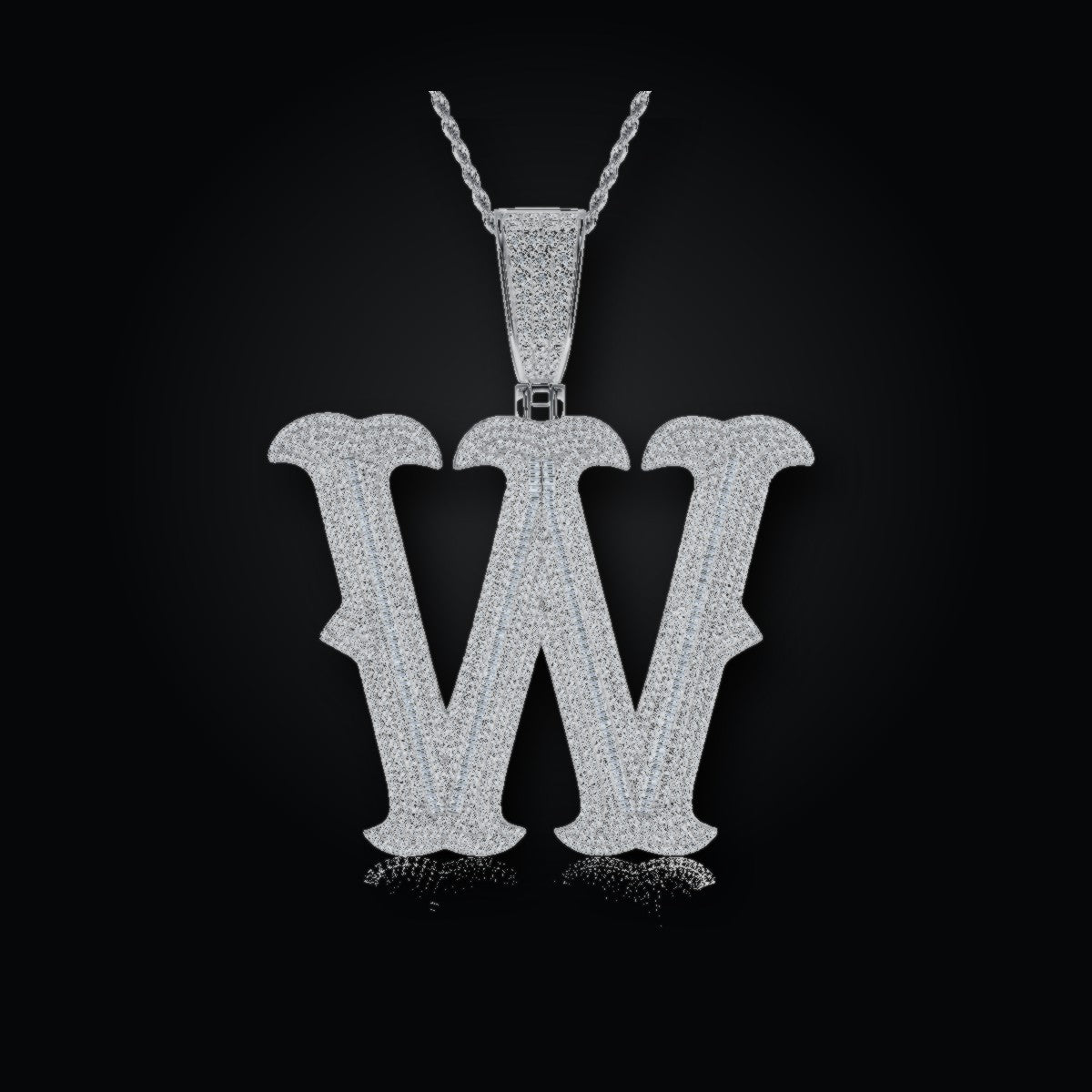 Iced Pendant | Moissanite