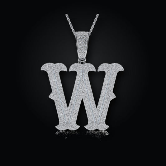 Iced Pendant | Moissanite