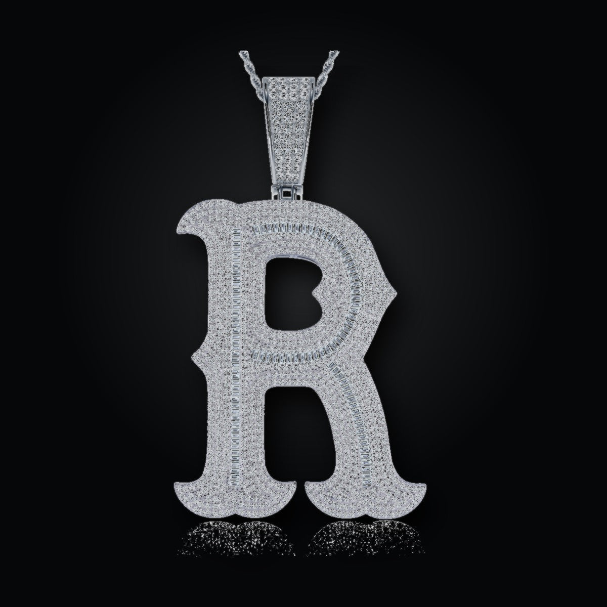 Iced Pendant | Moissanite