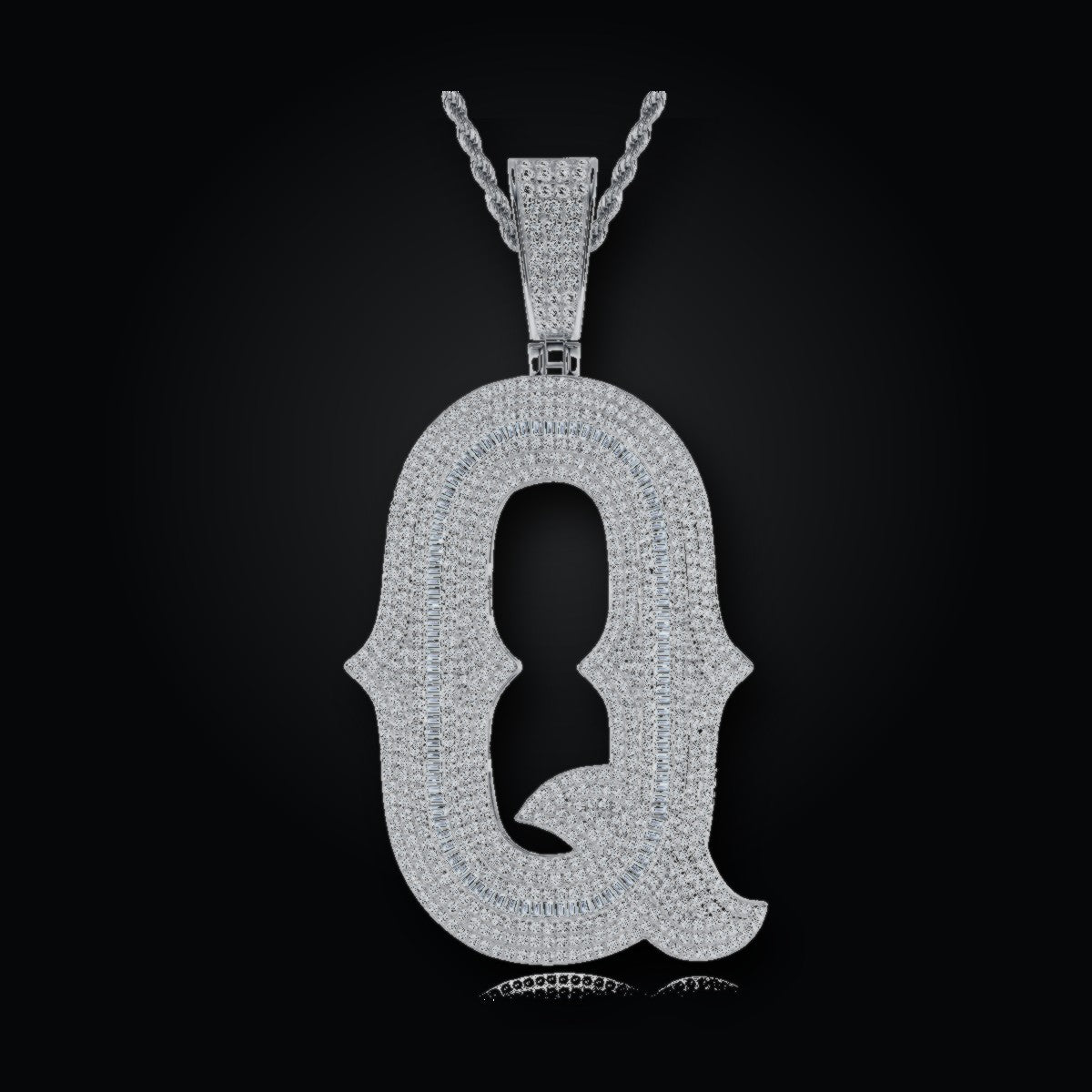 Iced Pendant | Moissanite