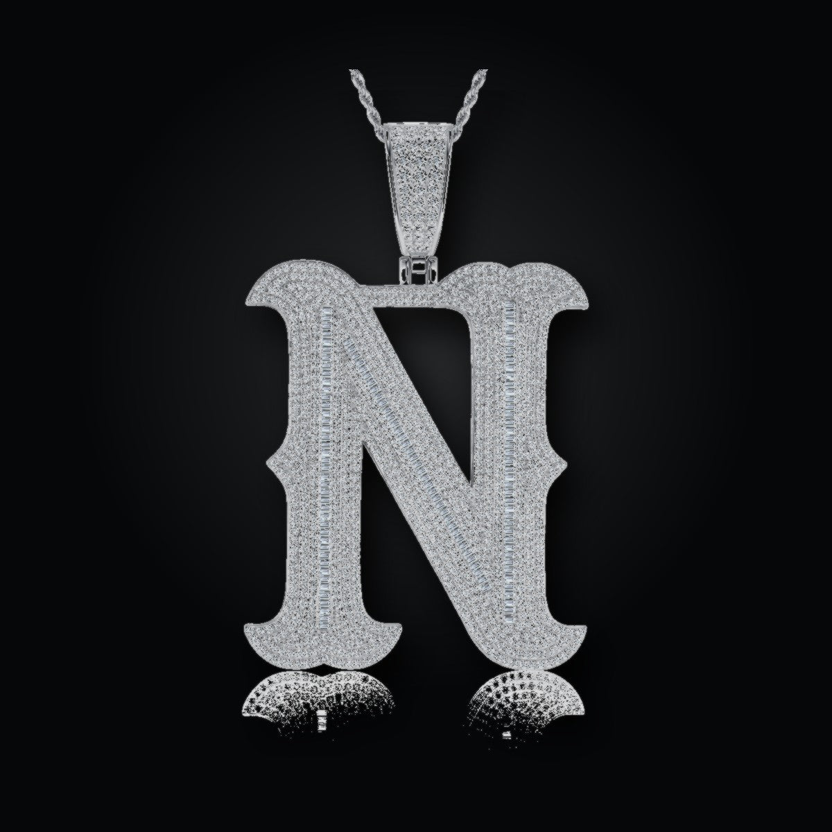 Iced Pendant | Moissanite