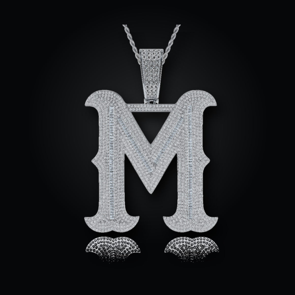 Iced Pendant | Moissanite