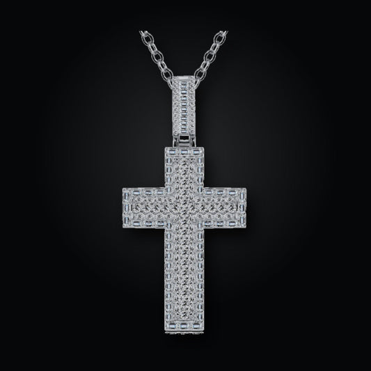 Iced Pendant | Moissanite