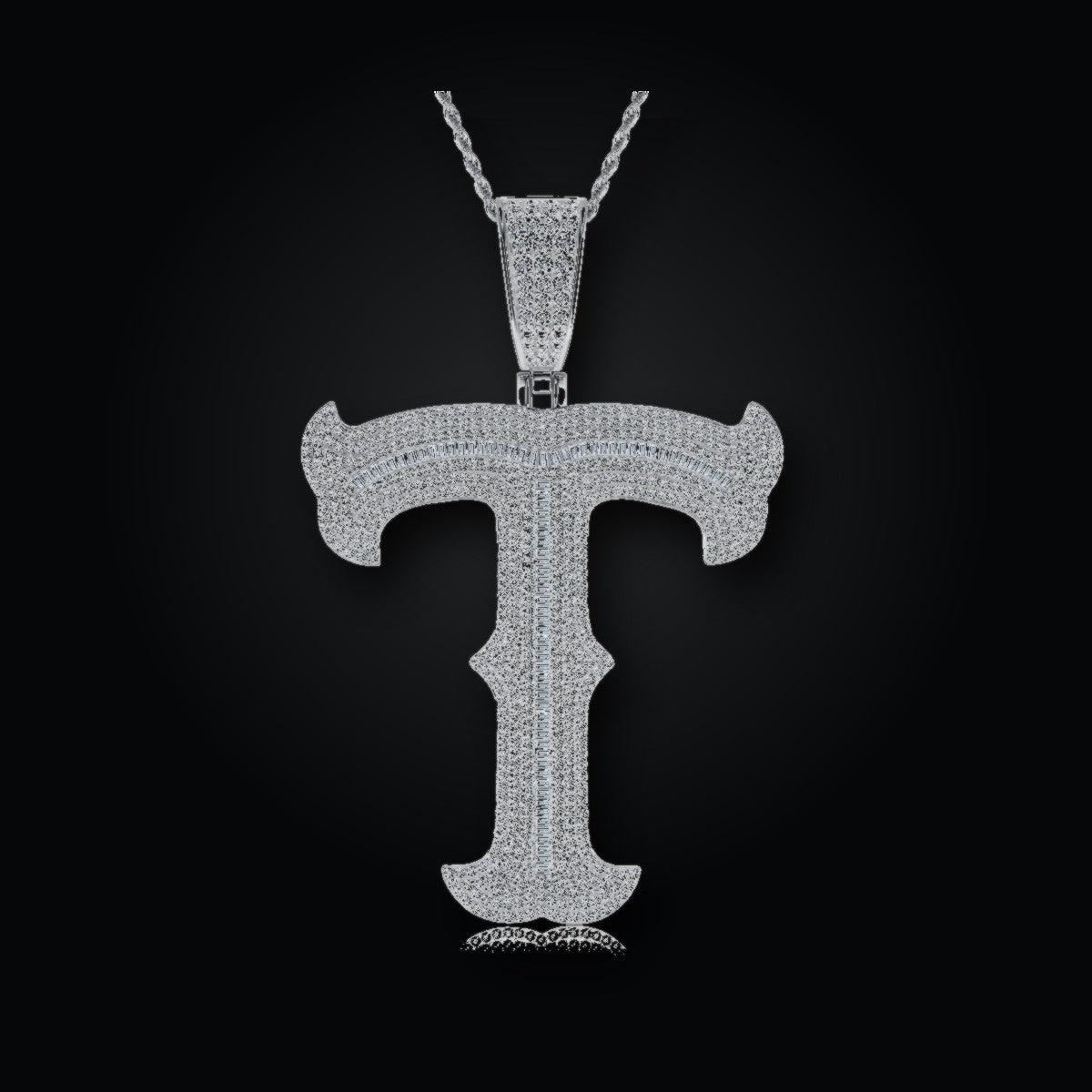 Iced Pendant | Moissanite