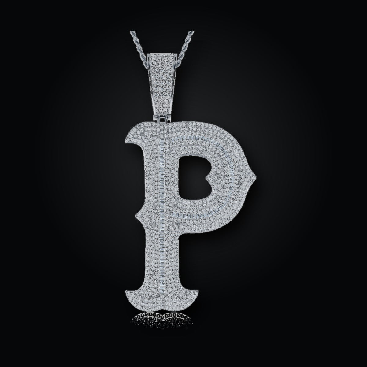 Iced Pendant | Moissanite