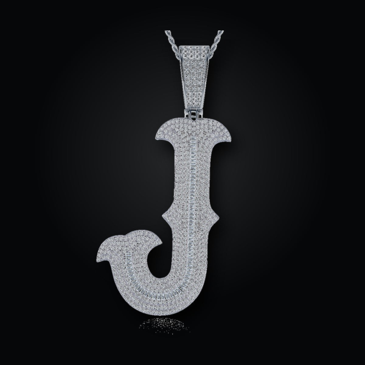 Iced Pendant | Moissanite