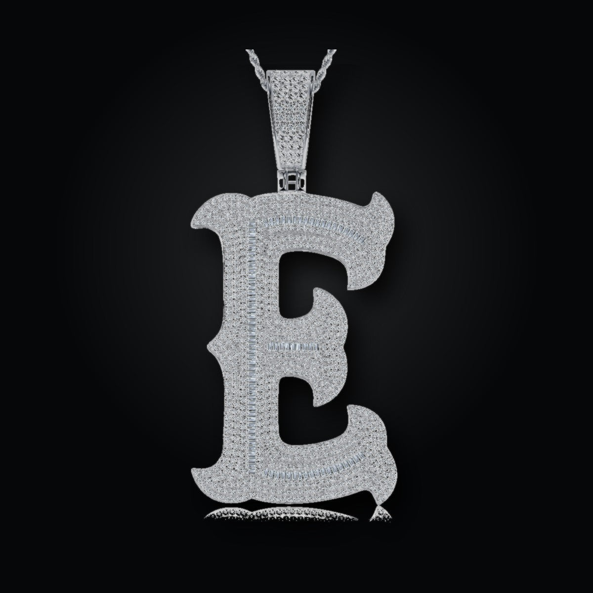 Iced Pendant | Moissanite
