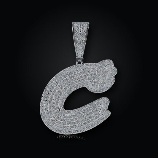 Iced Pendant | Moissanite