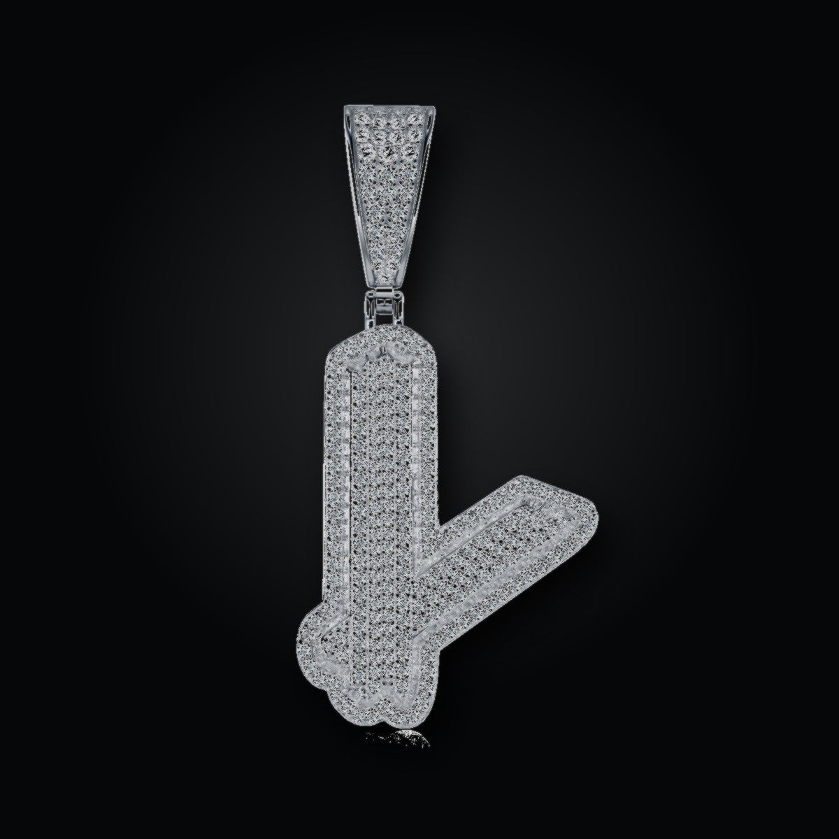 Iced Pendant | Moissanite