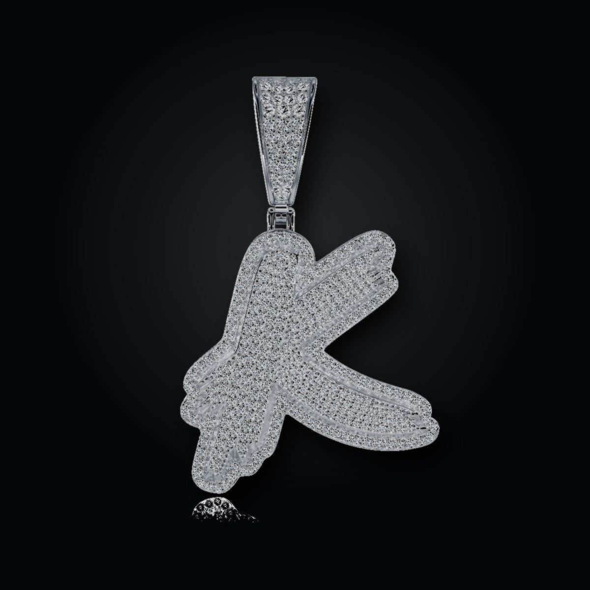 Iced Pendant | Moissanite