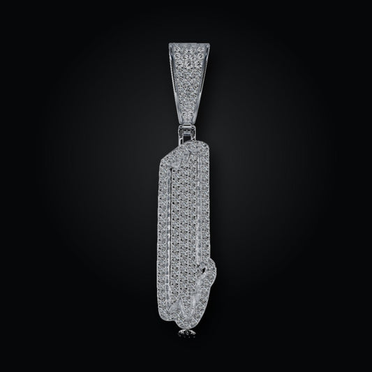 Iced Pendant | Moissanite